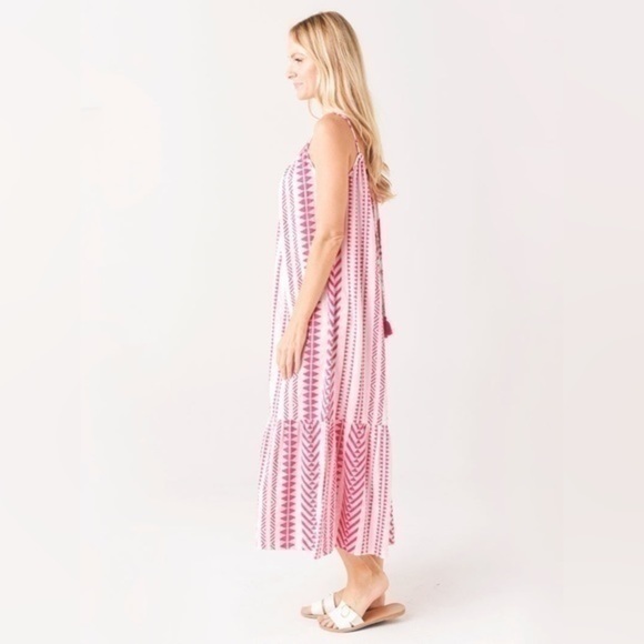 Velvet Dinae Printed Long Dress - Picture 2 of 13